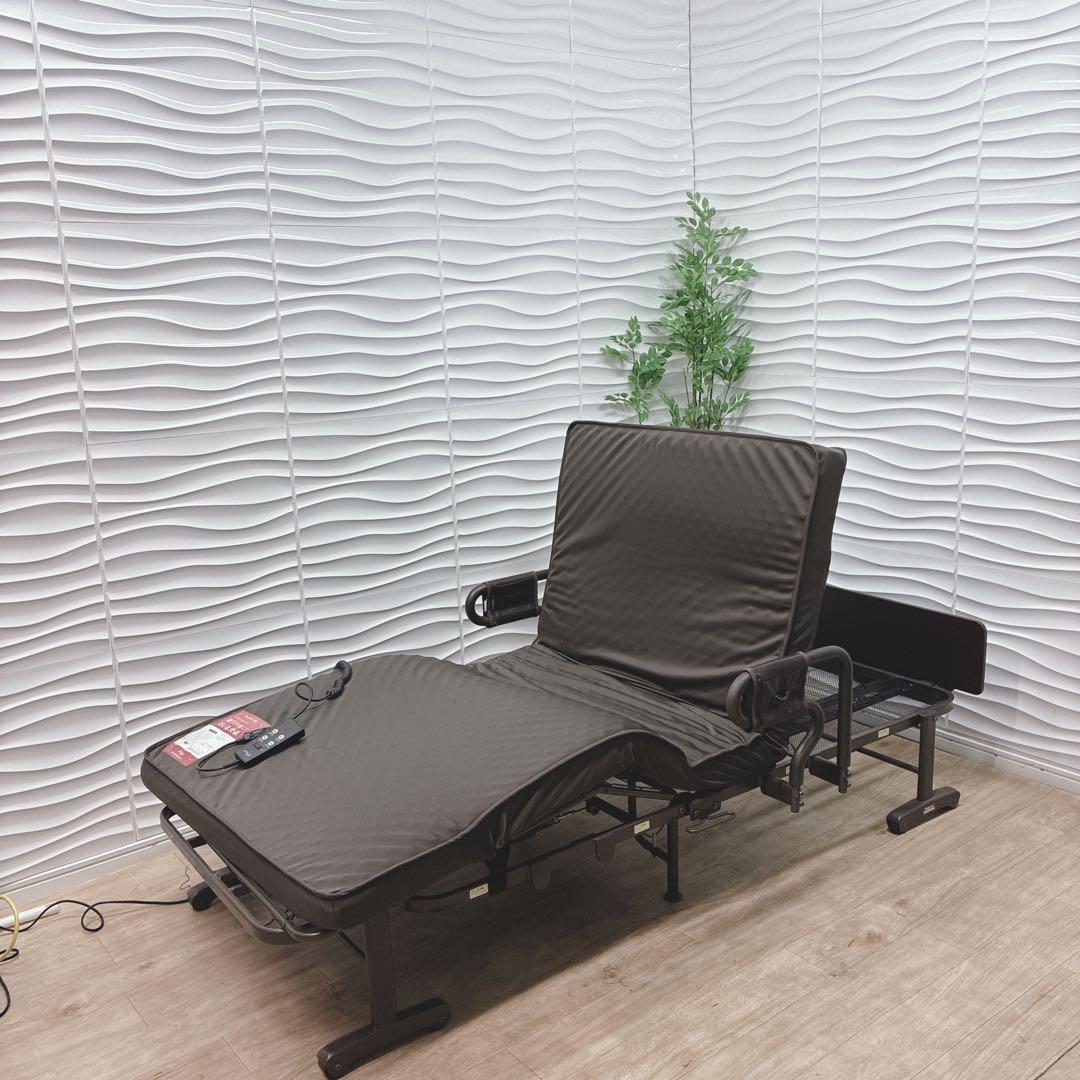 ◇大阪府 神戸市 配達料無料！◇ATEX◇電動ベッド◇折り畳み◇キャスター付き◇