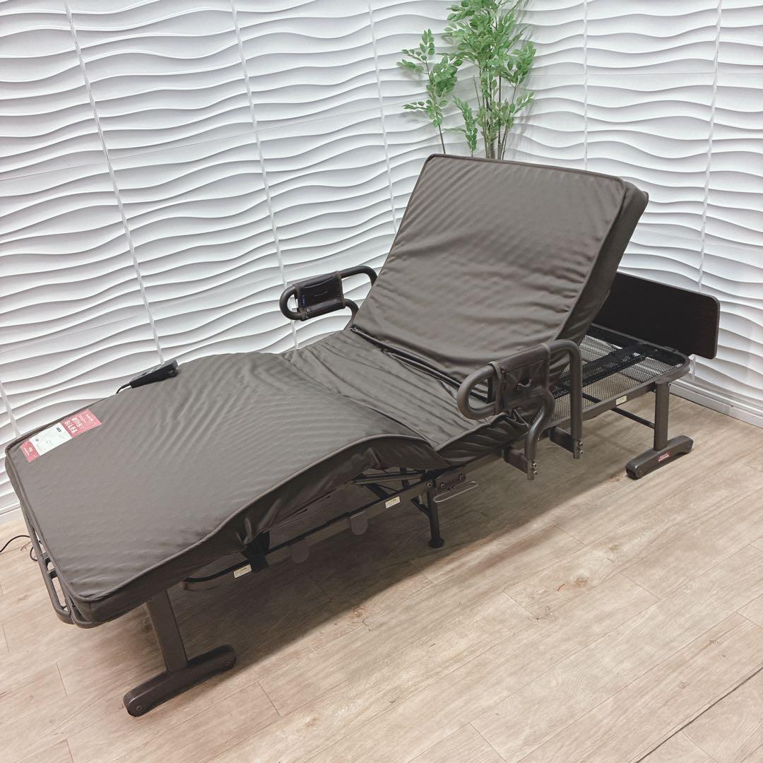 ◇大阪府 神戸市 配達料無料！◇ATEX◇電動ベッド◇折り畳み◇キャスター付き◇