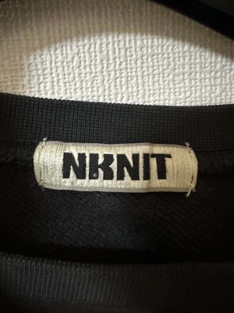 NKNIT ♡pattern pullover sweat