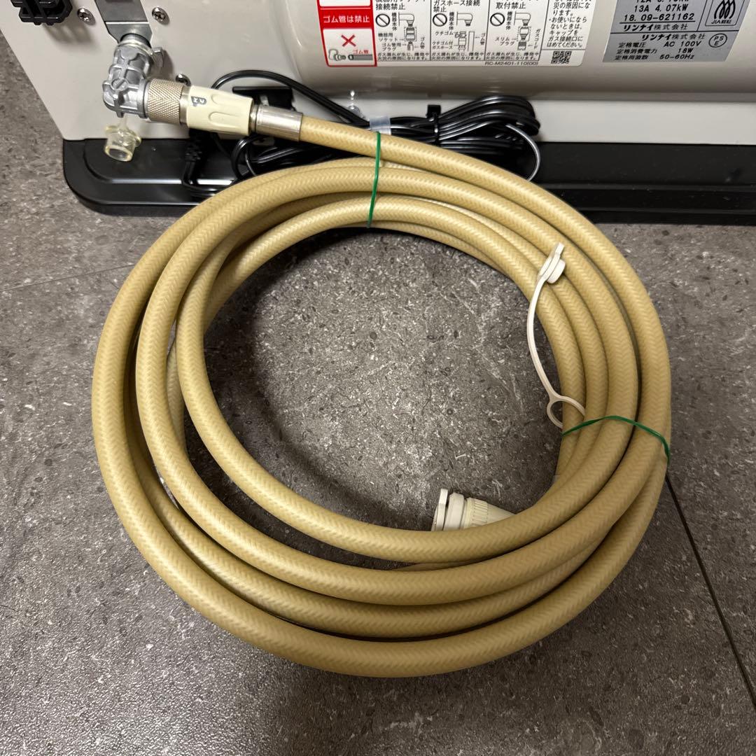 美品 リンナイ　都市ガス用ガスファンヒーター　SRC-364E