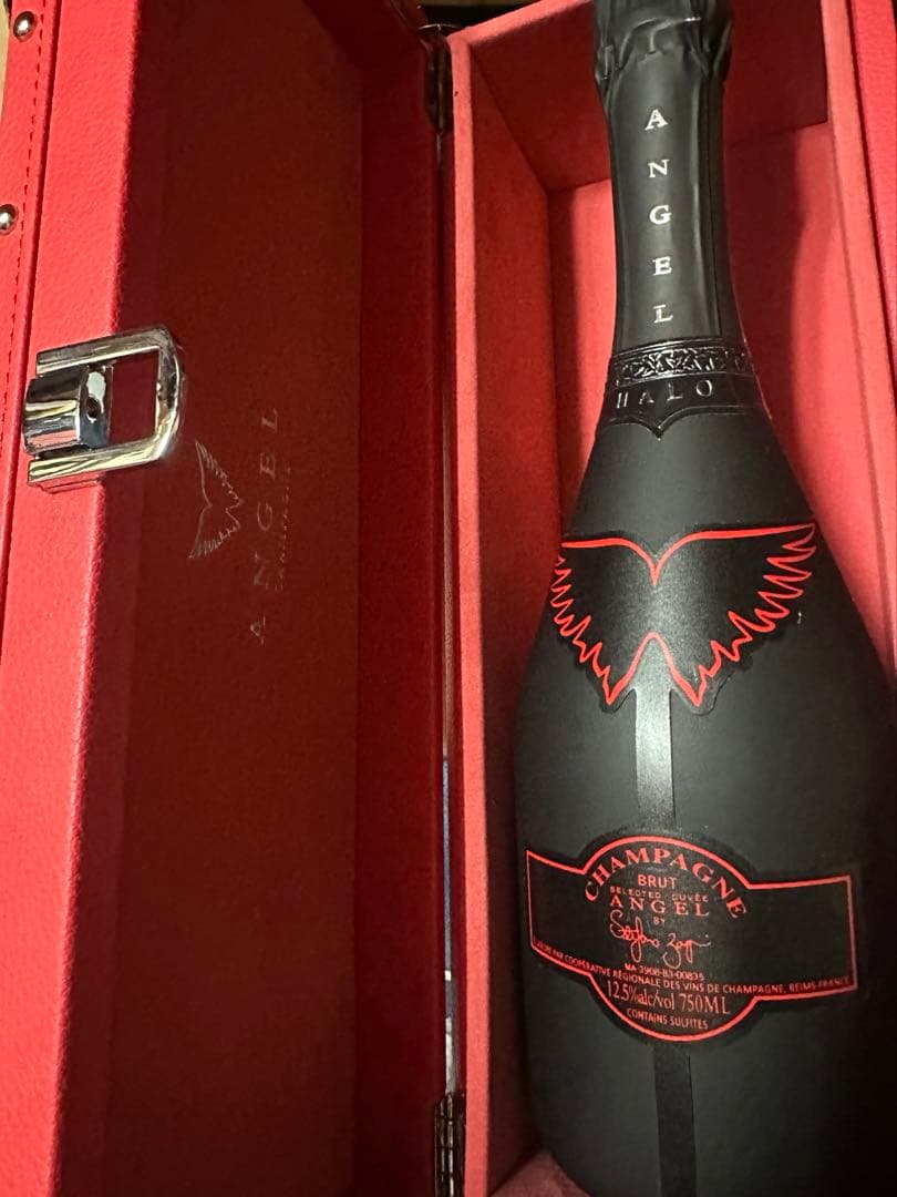 ANGEL シャンパンヘイロー 750ML レッドケース有