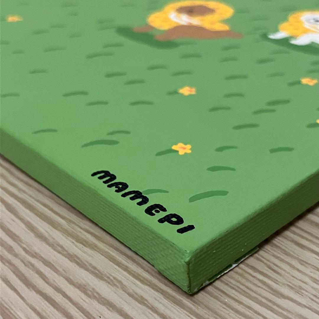 るぎけん様　２枚セット【ぷかぷか朝ごはん】　【芝生でふんばる2匹のわんころ】