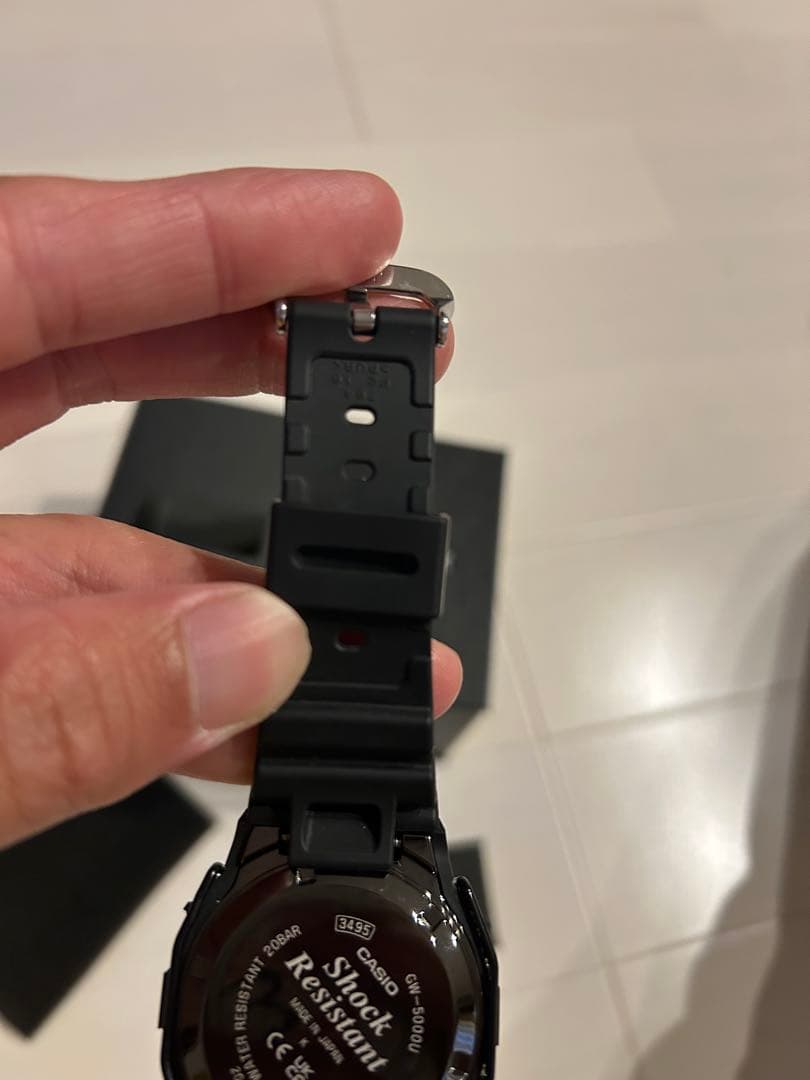 使用1・2回 CASIO G-SHOCK GW5000HS-1JF