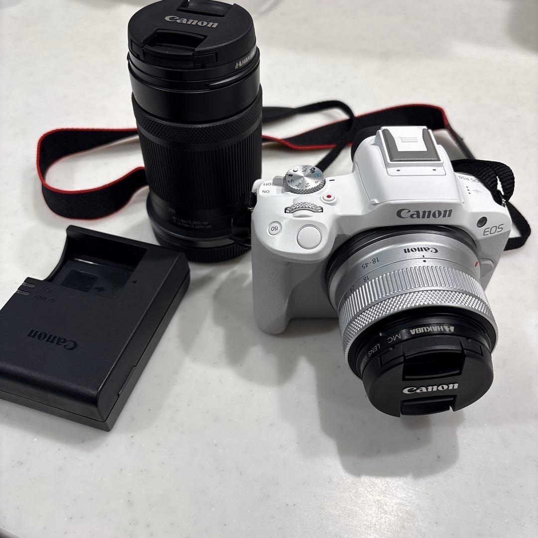 Canon ミラーレス一眼カメラ EOS R50 ダブルズームキット（ブラック）