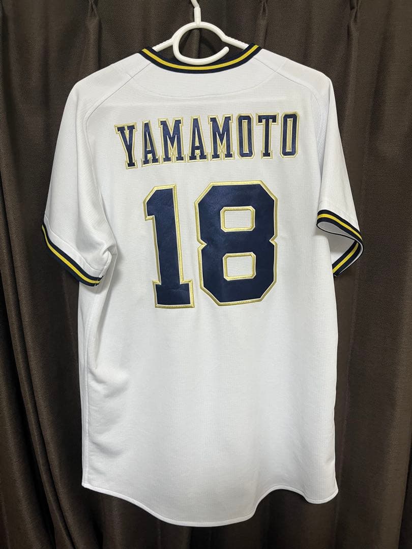 山本由伸 ホームユニフォーム Lサイズ