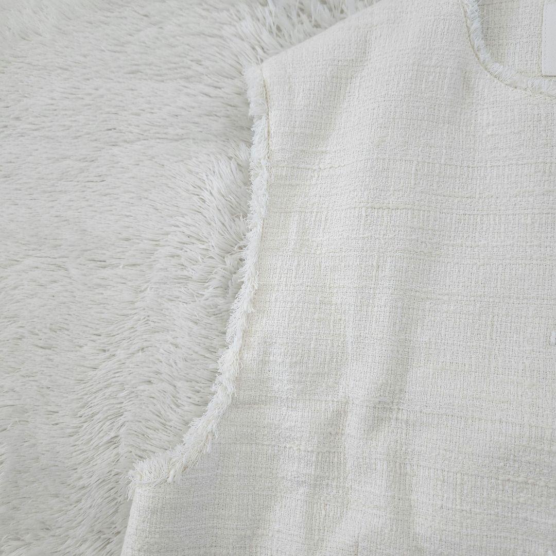 そよ極美品✨Ballsey ライトスラブ ツイード ショートジレ