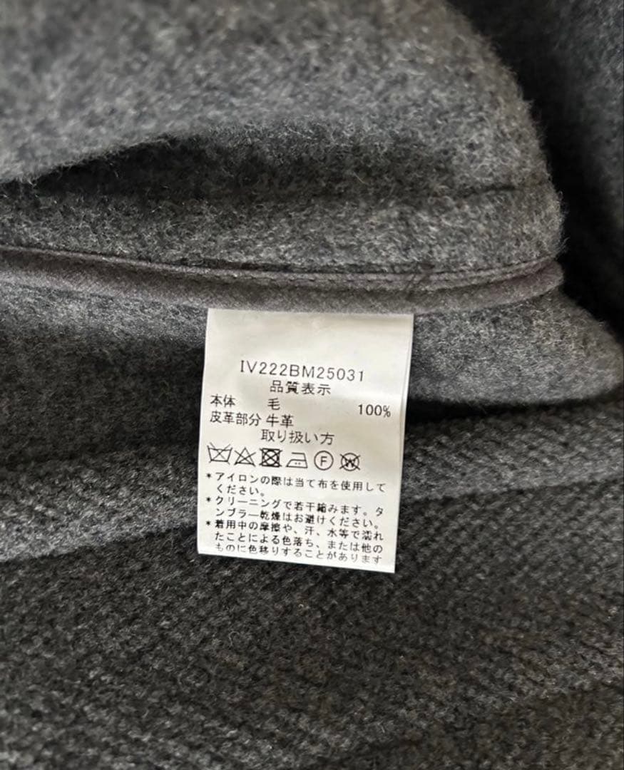 e*6様 インバーティア　ジョシュアエリス　ダッフルコート 英国製 グレー　40