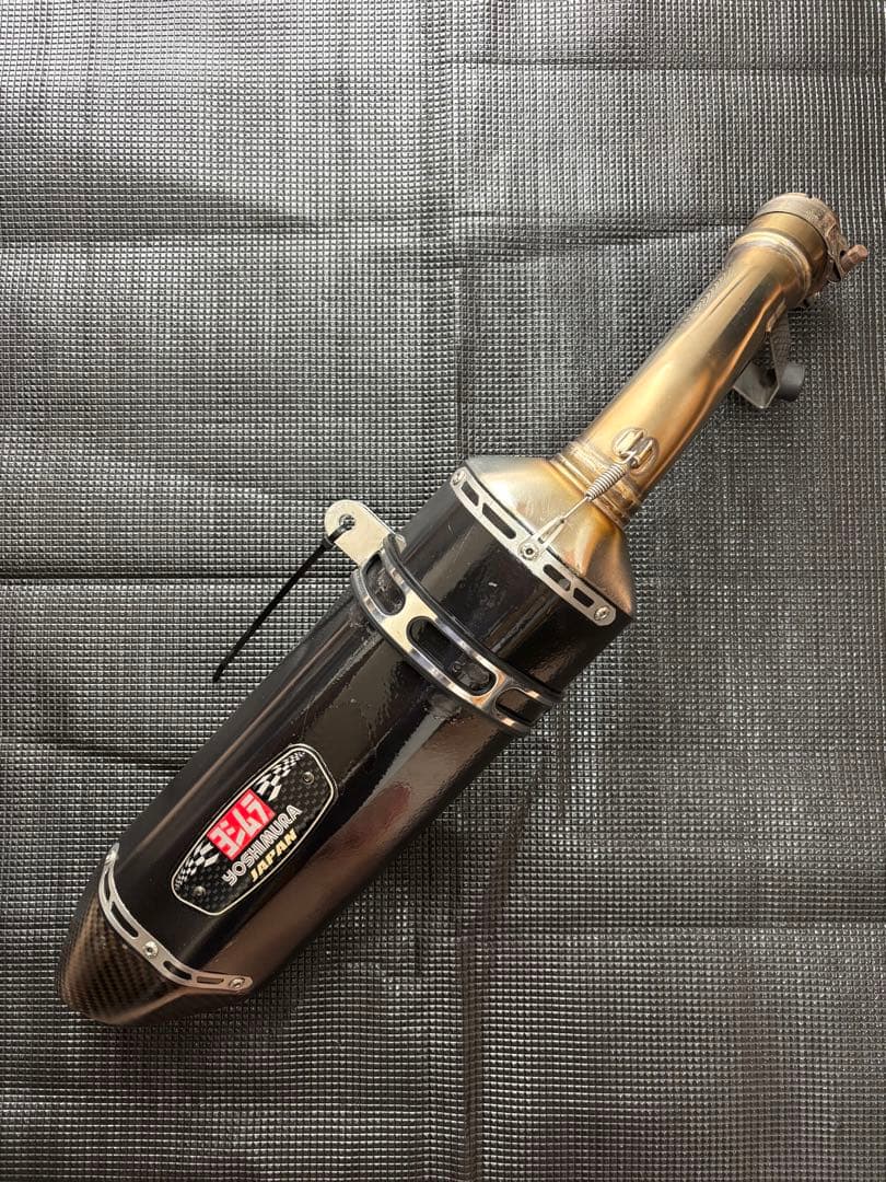 FZ1 ヨシムラサイクロンマフラー R77Jスリップオンサイレンサー