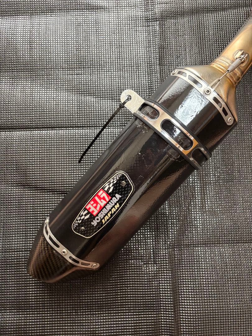 FZ1 ヨシムラサイクロンマフラー R77Jスリップオンサイレンサー