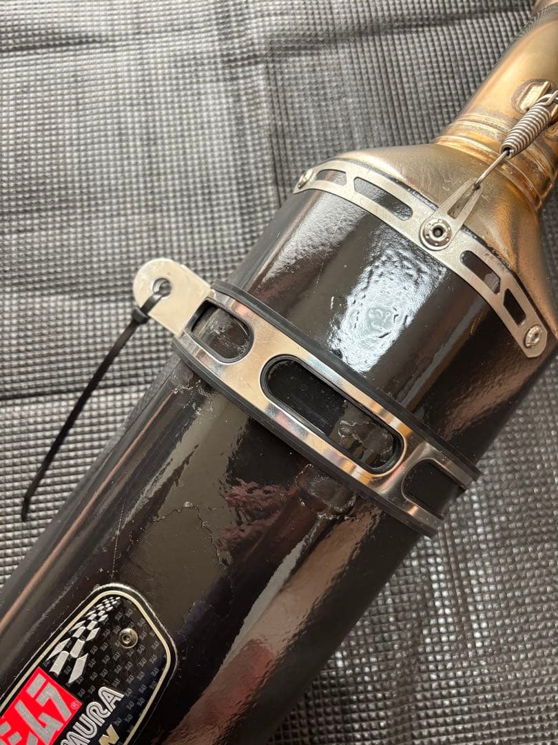 FZ1 ヨシムラサイクロンマフラー R77Jスリップオンサイレンサー