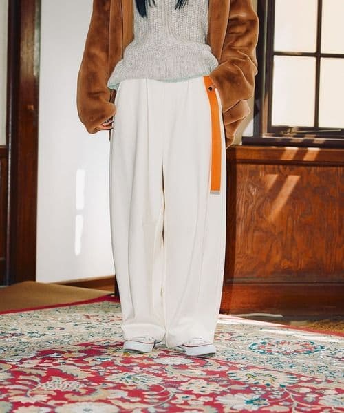 新品！ニコアンド [MODE NORM CORE] 3Dカーブパンツ L