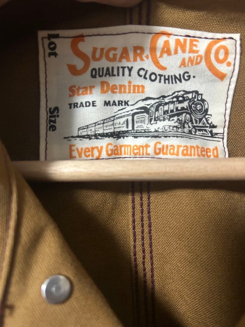 Sugar Cane BROWN DUCK WORK COAT 13オンス