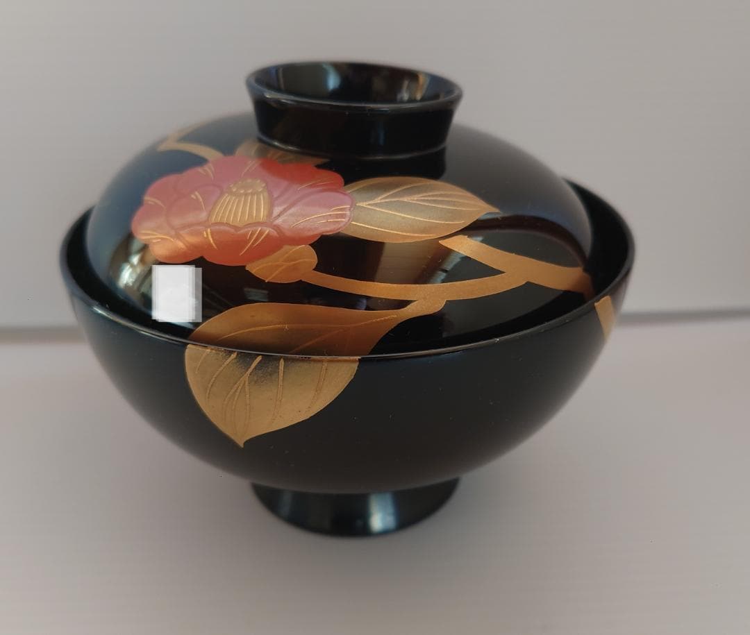 【メル96644】越前塗　吸物椀　一美作（５セット）