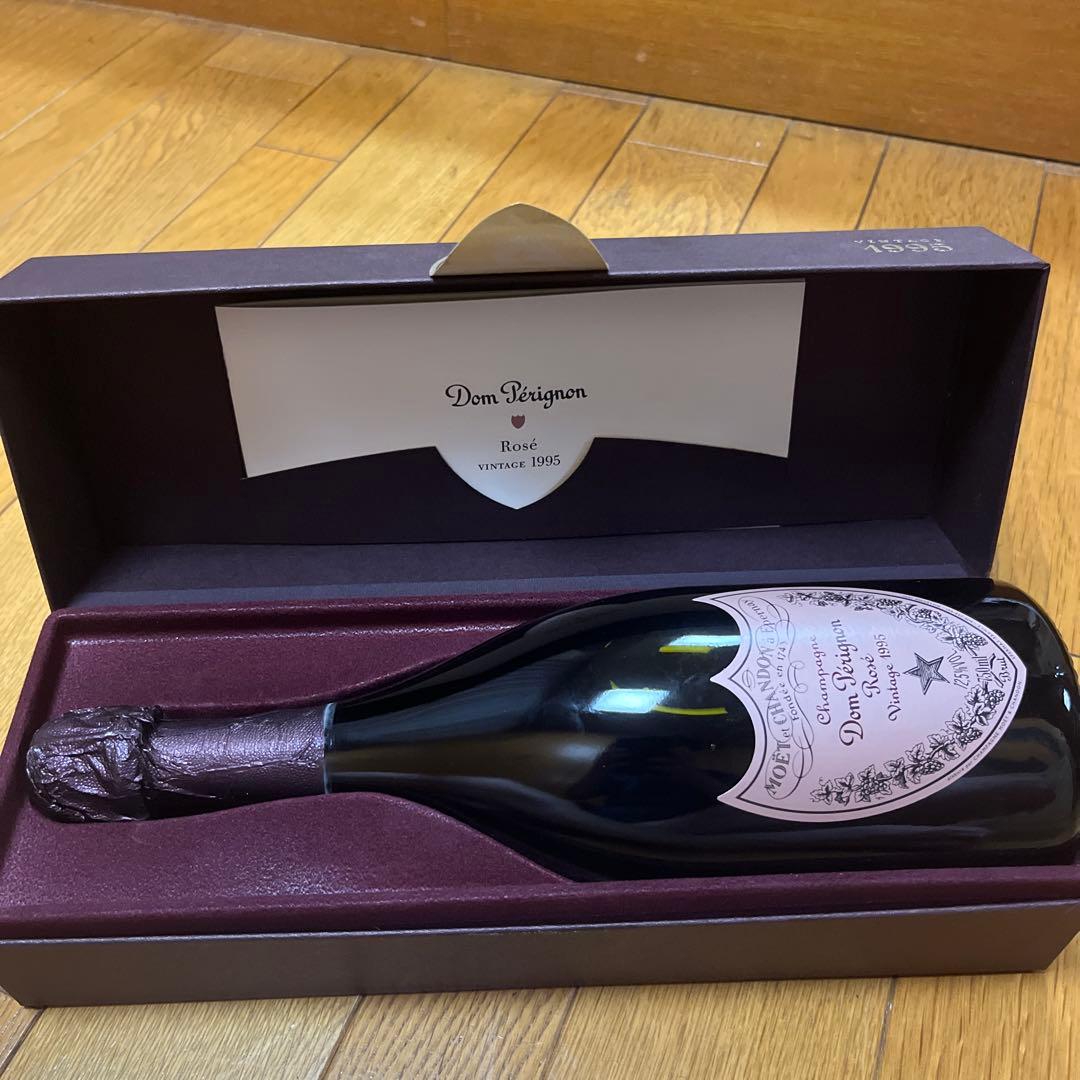 【箱付】ドンペリニヨン　ロゼ　ヴィンテージ 1995年　　　　　　750ml
