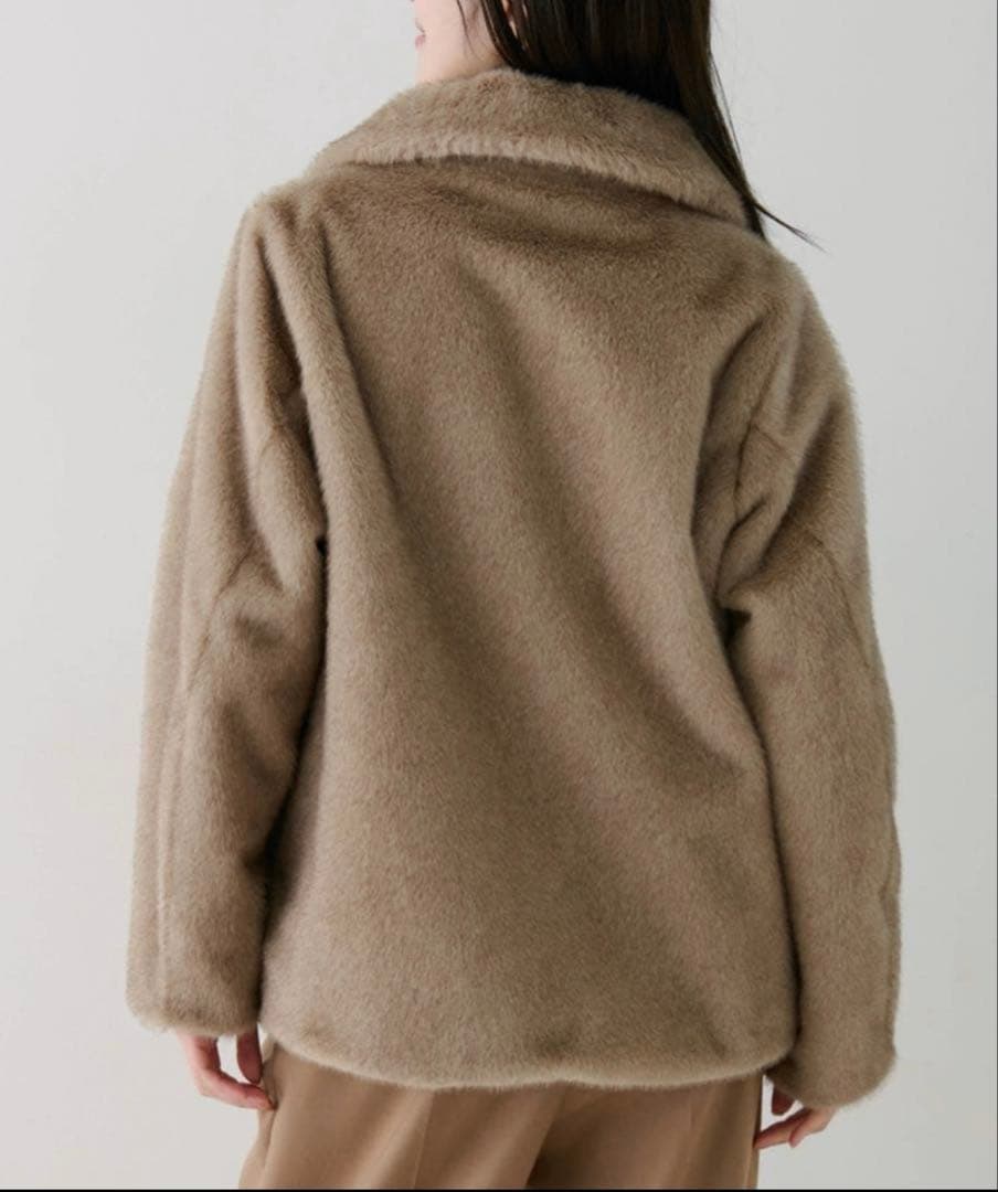 【美品！試着のみ】STATE OF MIND ファーブルゾン