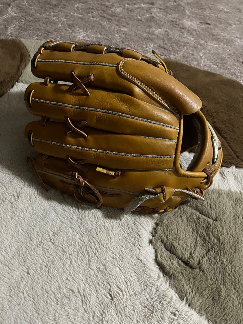 ミズノグローバルエリート一般軟式投手用グローブ &袋 値下げ交渉あり。