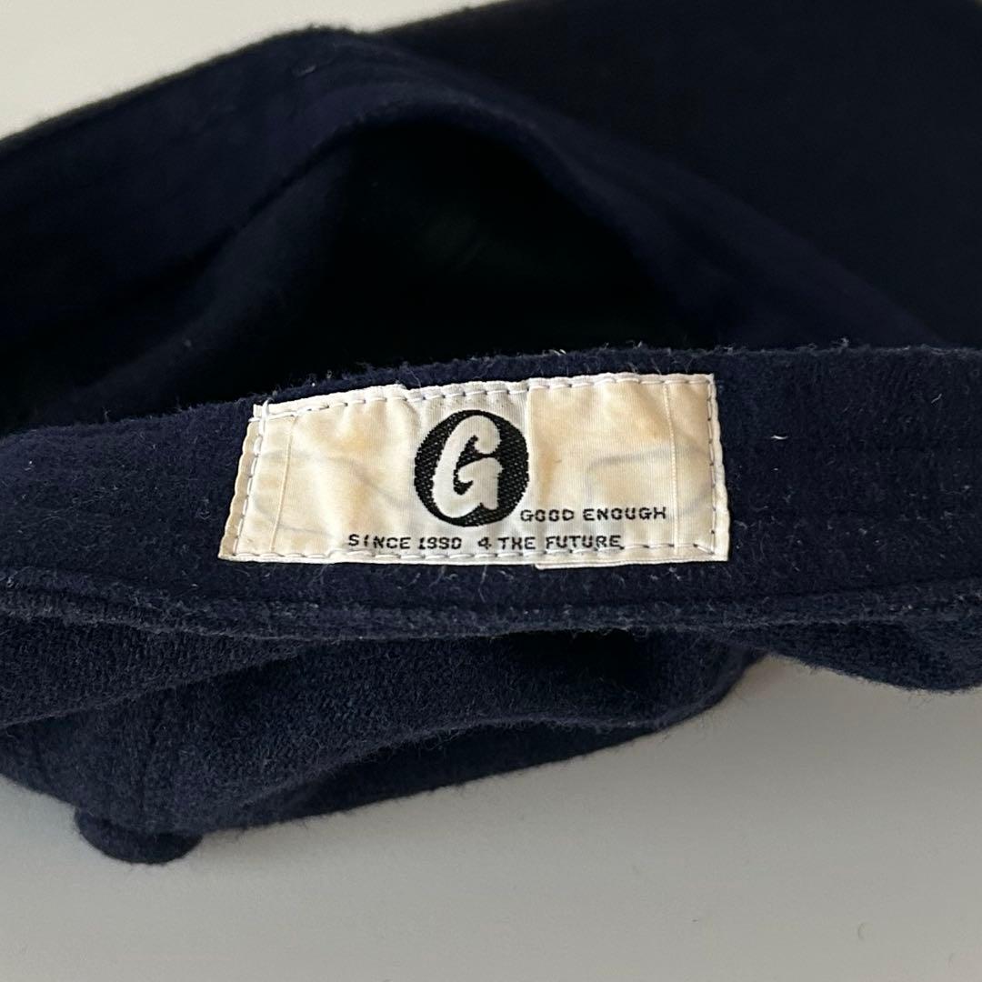初期 90s GOODENOUGH ベースボールキャップ ネイビー オリジナル