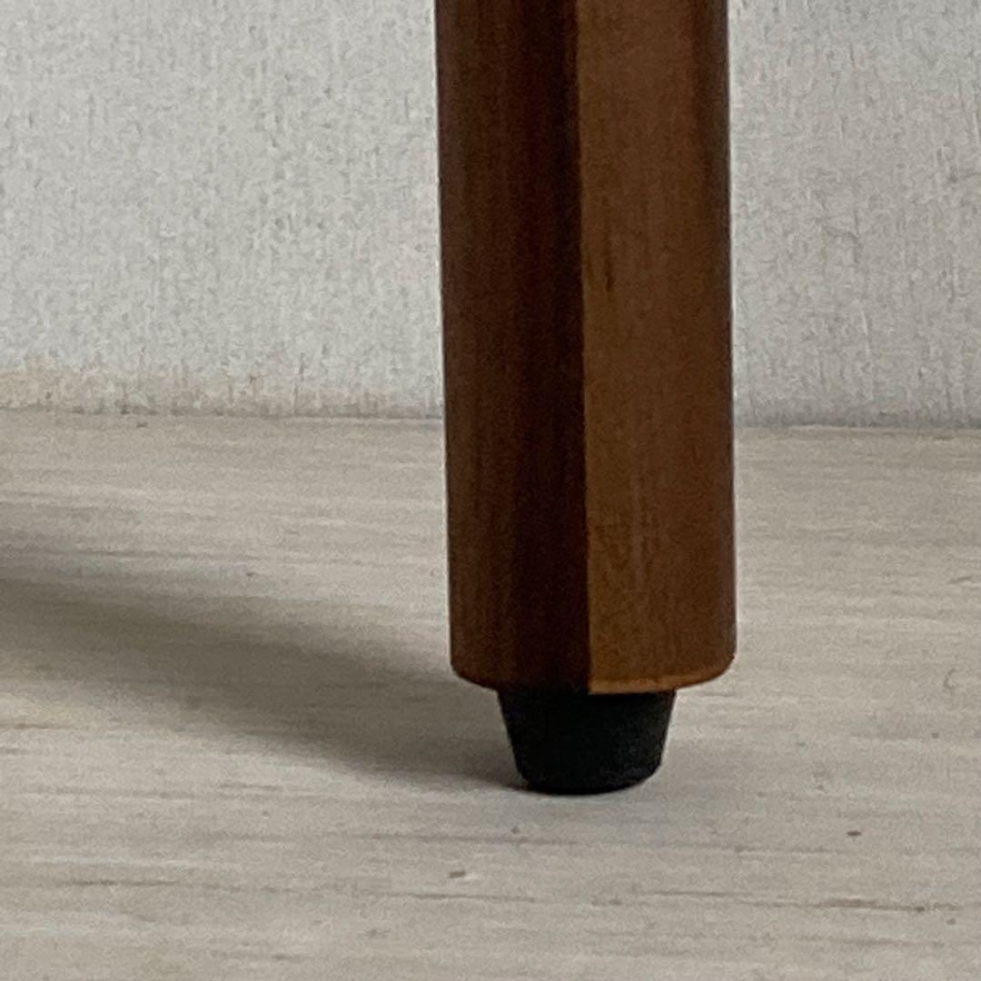 古い木製 ウォールナット×アイアン ハンガーラック ラダーハンガー タオル掛け