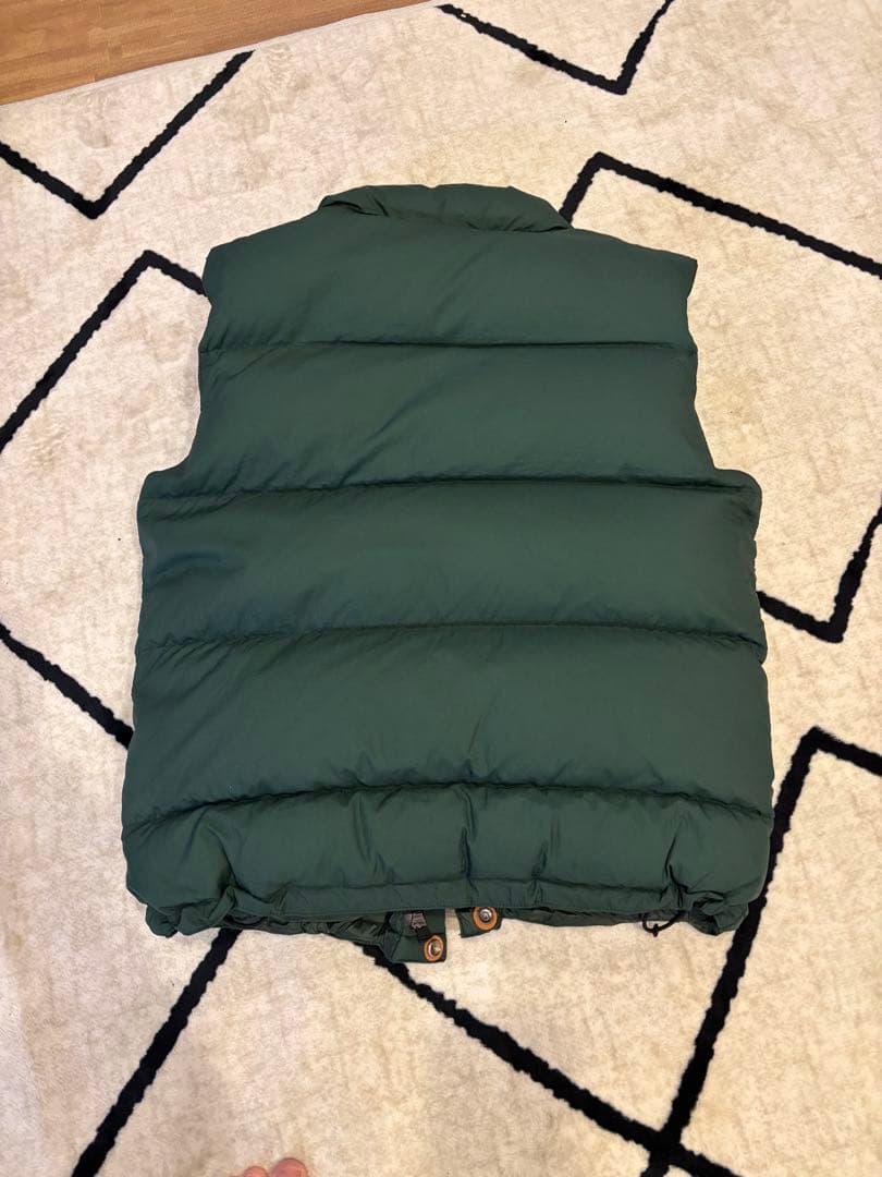 DANTON ダークグリーン ダウンベスト