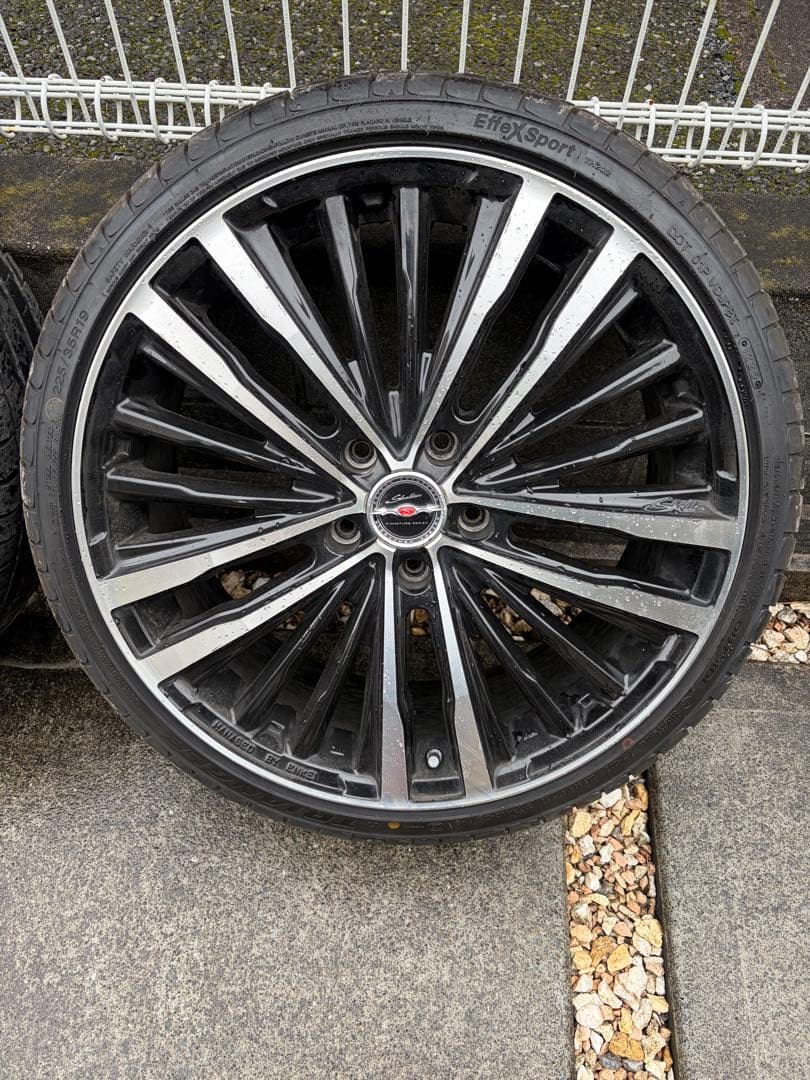 19インチ ホイールセット Elex Sport MAEシャレン