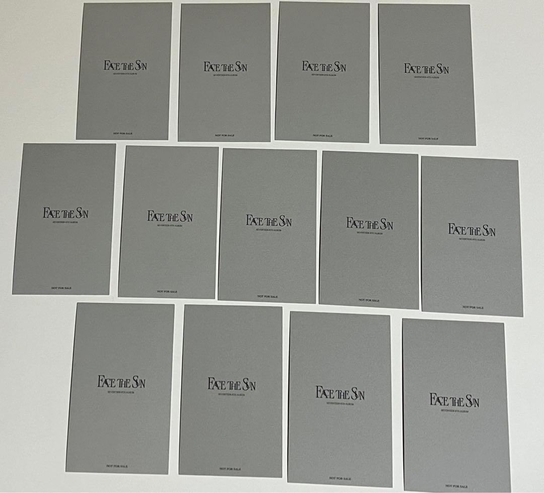 SEVENTEEN HANABI 会場限定 特典 ユニバ トレカ 全メンバー