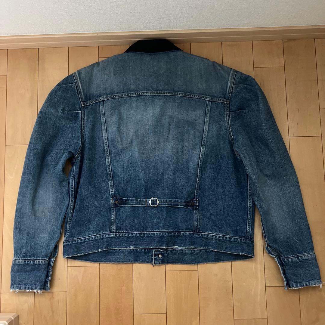 新品未使用 HOLIDAY DAMAGE DENIM PUFF JACKET