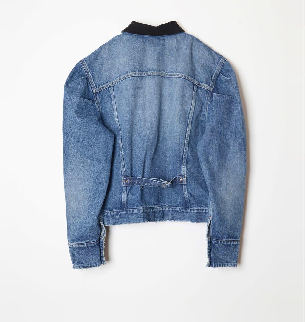 新品未使用 HOLIDAY DAMAGE DENIM PUFF JACKET