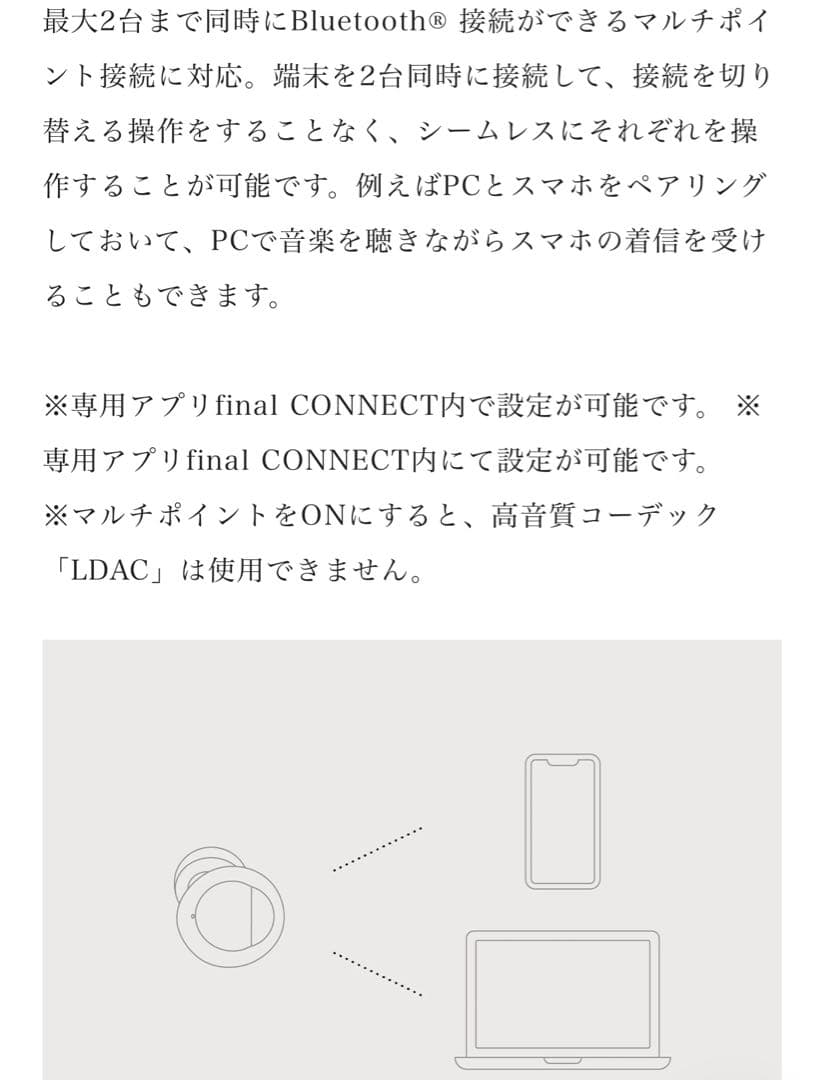 最安値　final ZE3000SV ブラック 完全ワイヤレスイヤフォン