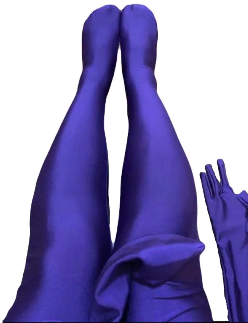 即購入OK。Lサイズパープル男性用凸仕様ゼンタイフルフェイスマスク全身タイツ