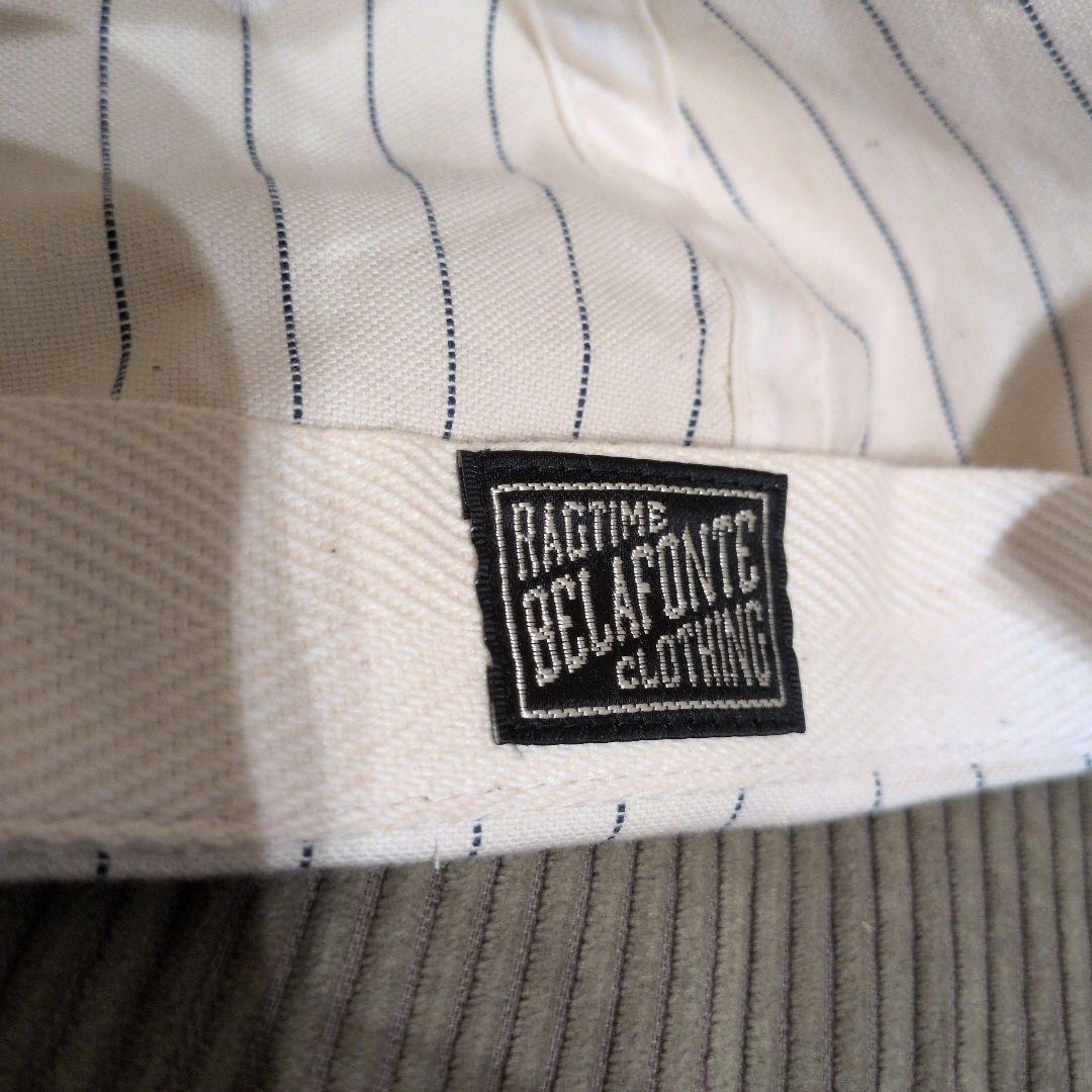 シマ様用BELAFONTE Rag Clothing Timeストライプキャップ