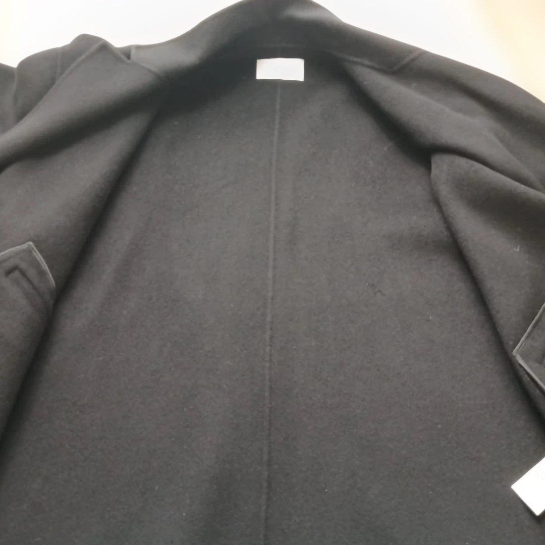 フレームワークハミルトンリバーテーラードコート2024年黒38オーバーサイズ近年