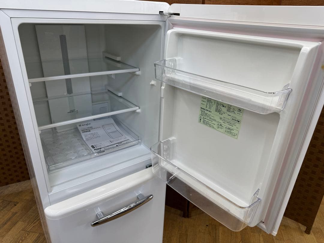 F088 エディオン　２ドア　冷蔵庫　149L 2019年　右開き