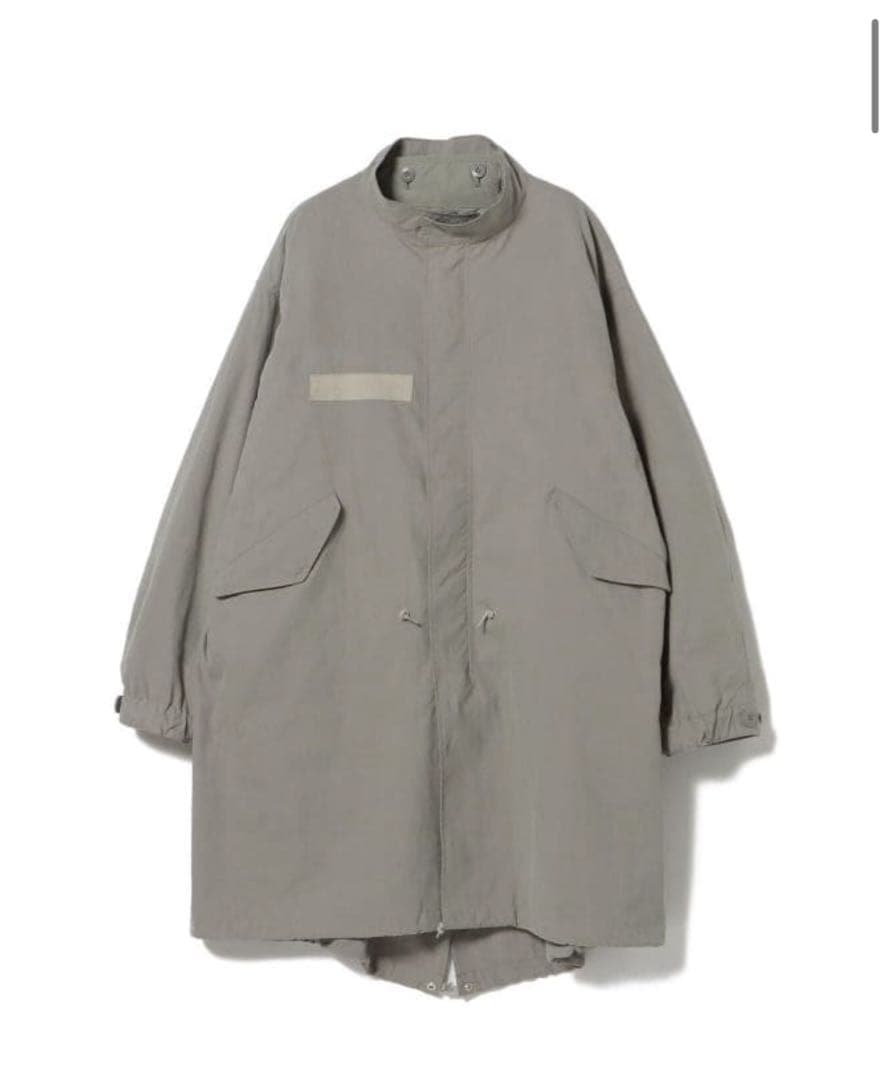 完売 サイズM ビームス モッズコート ダウン コート オーバーサイズ