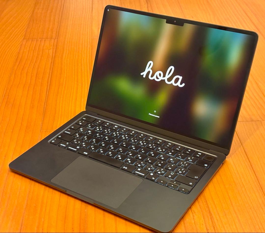 MacBook Air M2 8GB 256GB ミッドナイト BT100%