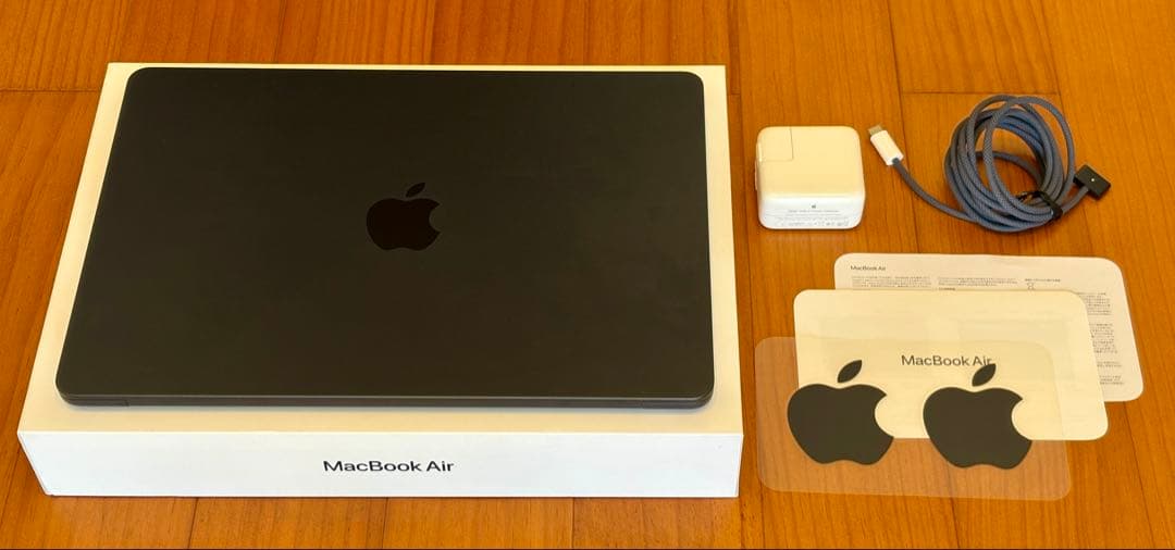 MacBook Air M2 8GB 256GB ミッドナイト BT100%