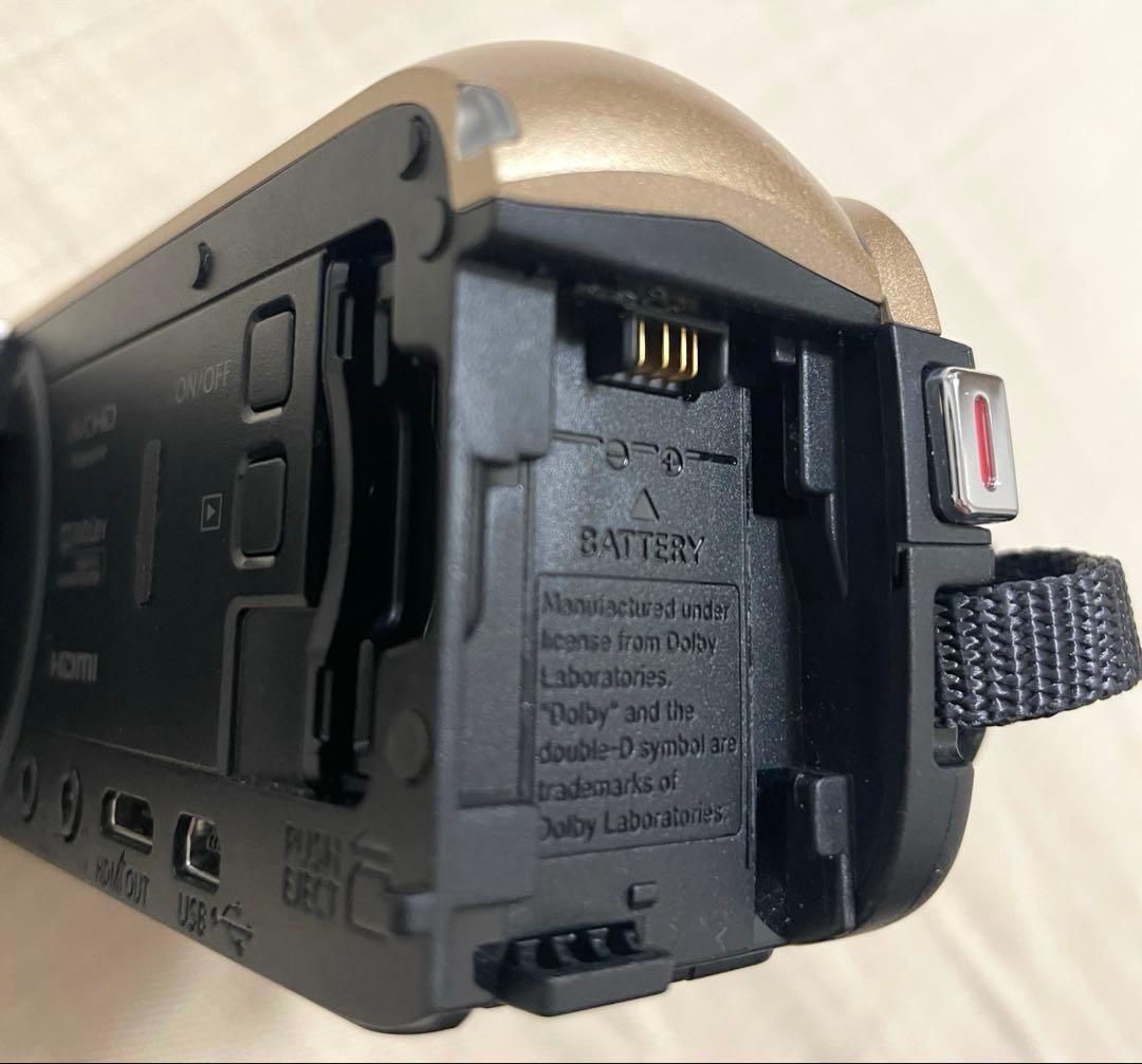 HDビデオカメラ Canon iVIS HF R62 (ベージュ)