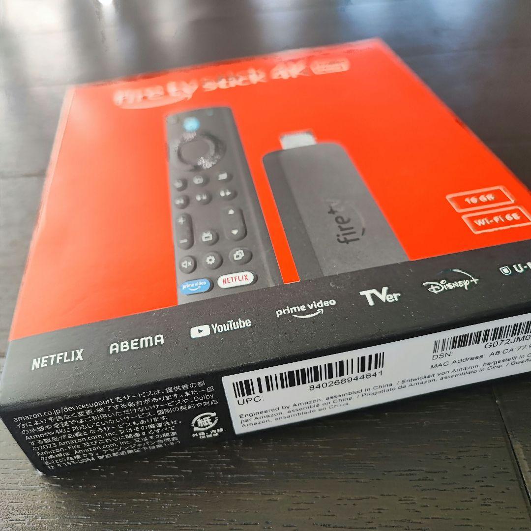 新品未開封 fire tv stick 4K MAX 16GB