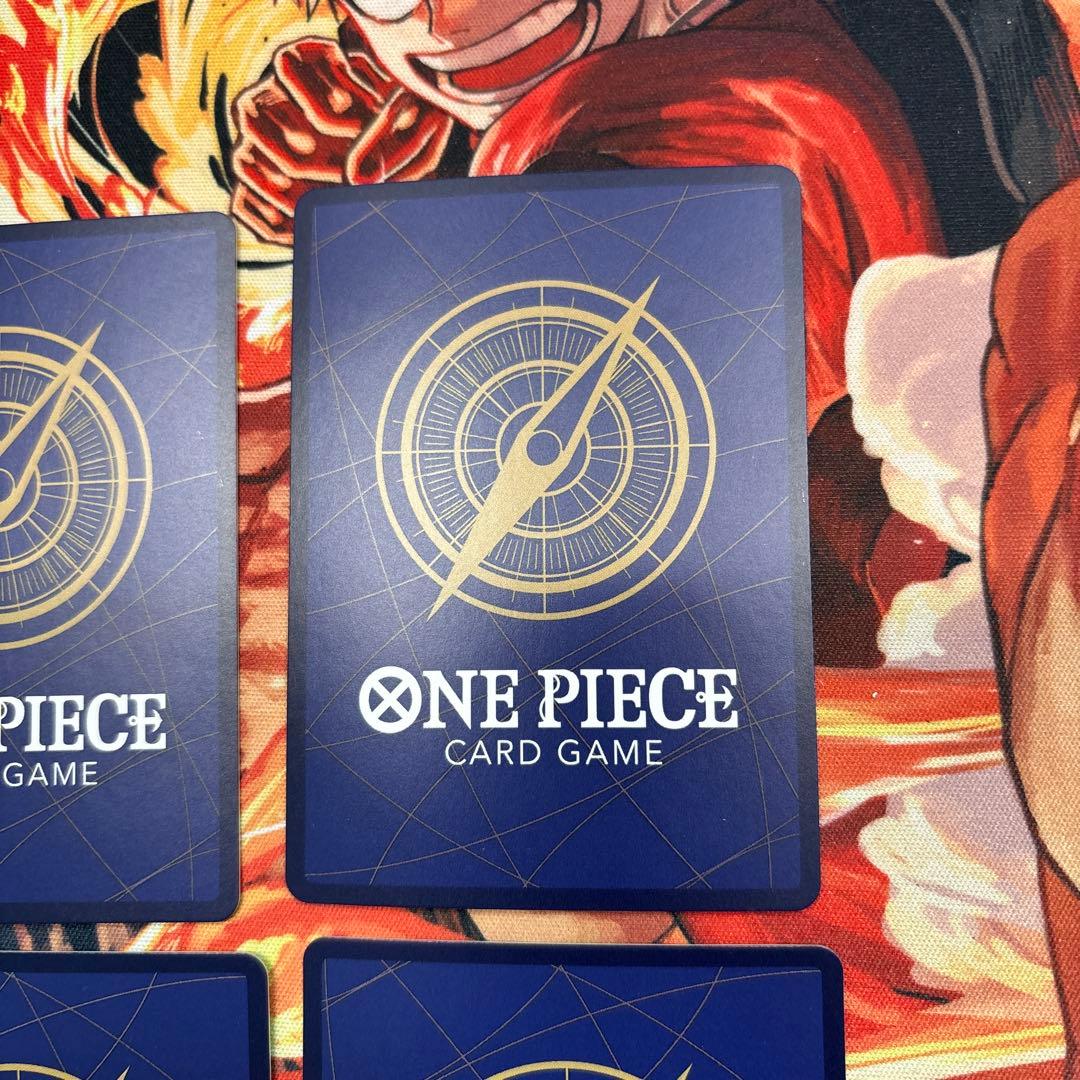 モンキー・D・ルフィ　プロモ　パラレル　4枚セット　ワンピースカードゲーム