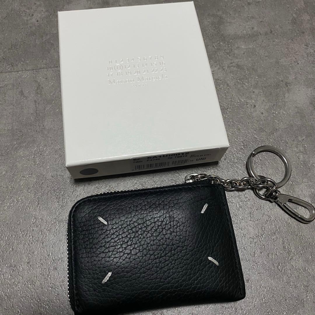 メゾンマルジェラ WALLET ZIP AROUND WITH KEYRING