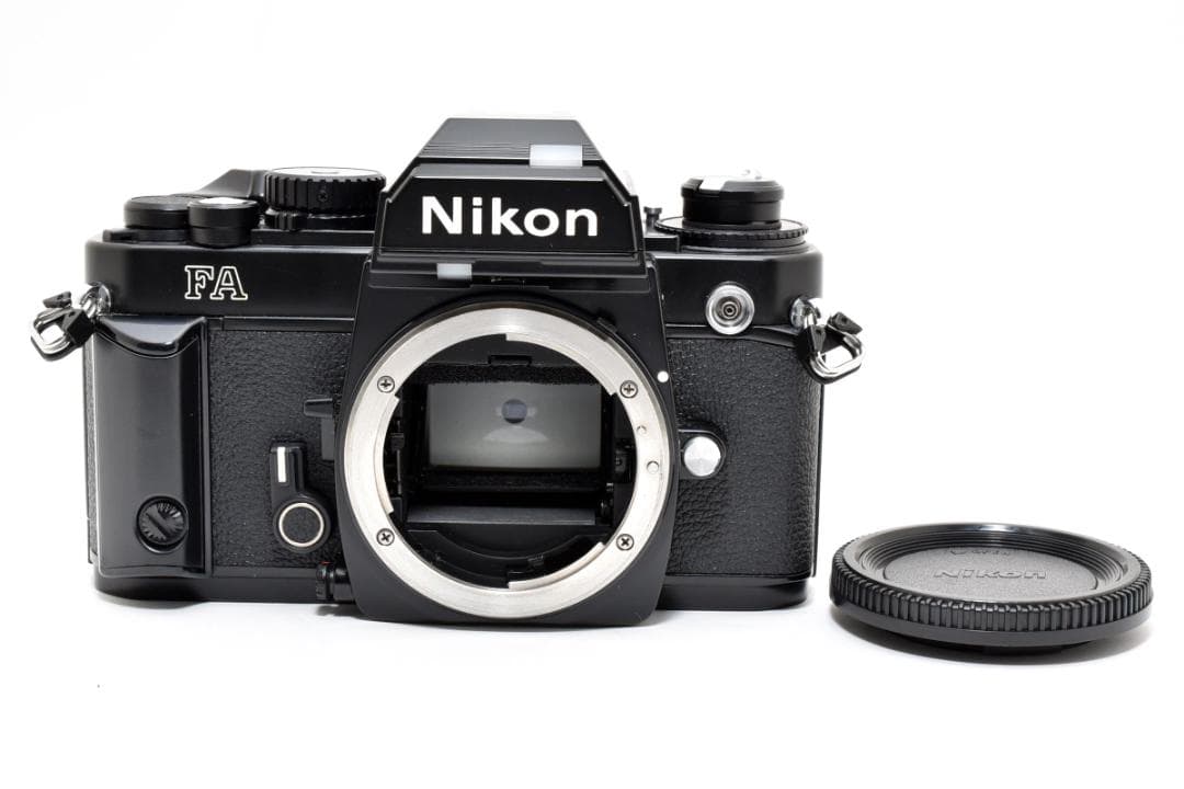 超美品 NIKON FA ブラック フィルムカメラ モルト新品交換済 H246