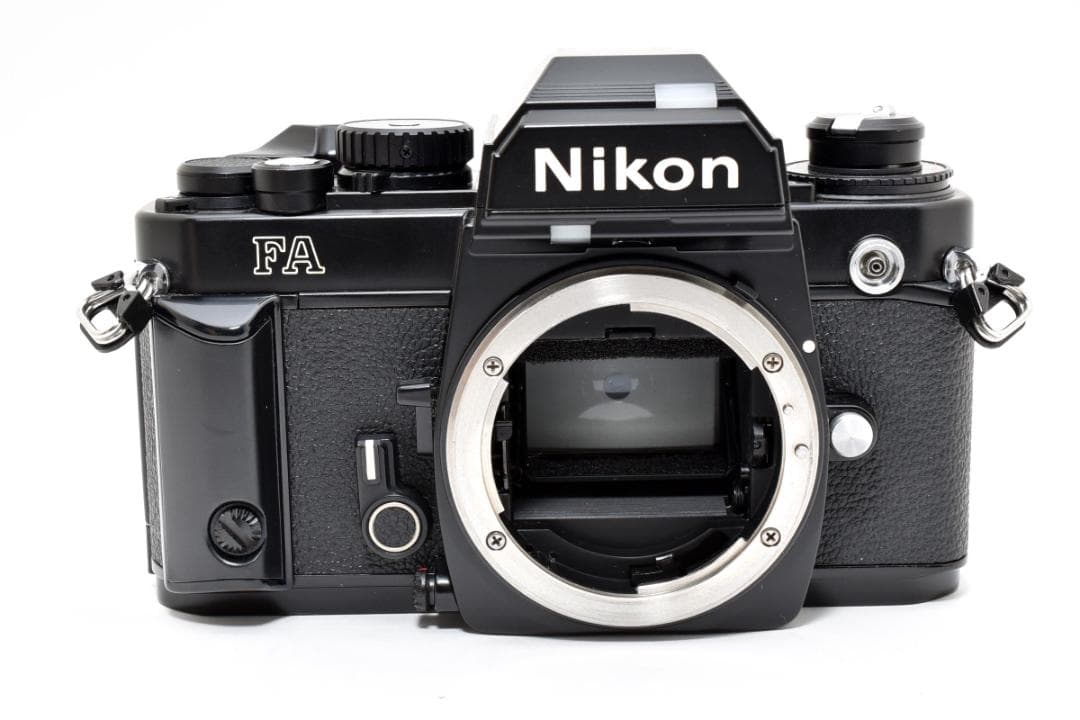 超美品 NIKON FA ブラック フィルムカメラ モルト新品交換済 H246