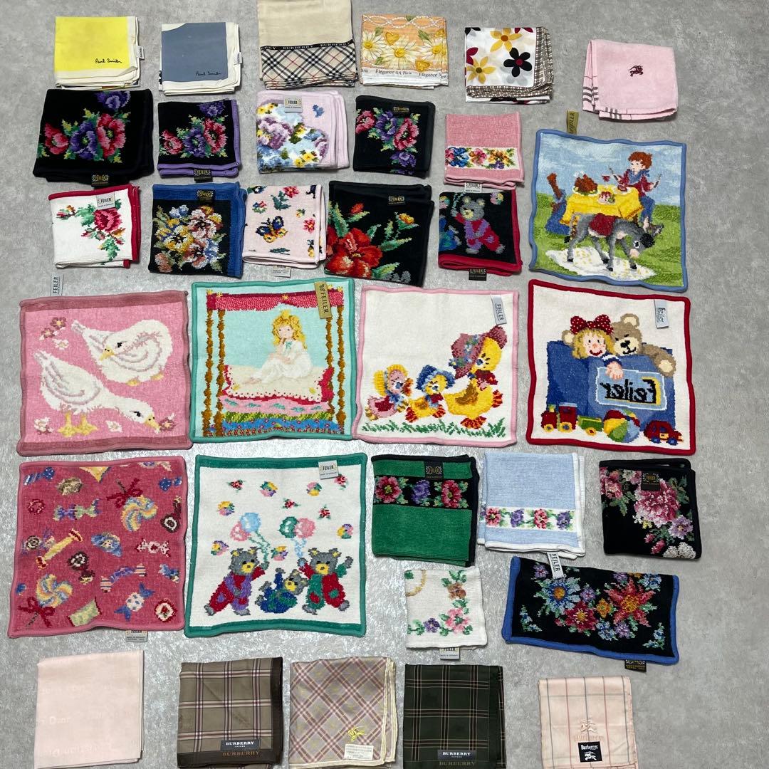 BURBERRY FEILER PaulSmith ハンカチ タオル まとめ売り