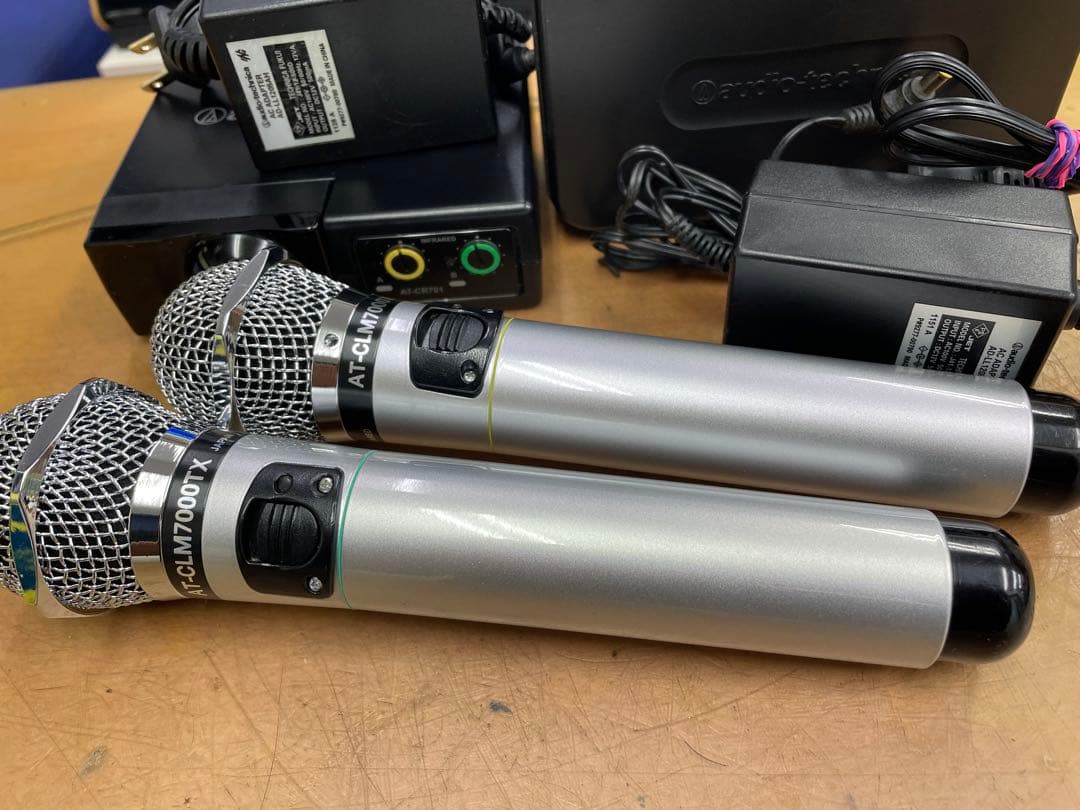 オーディオテクニカ製赤外線ワイヤレスマイクセットCR701+CLM7000
