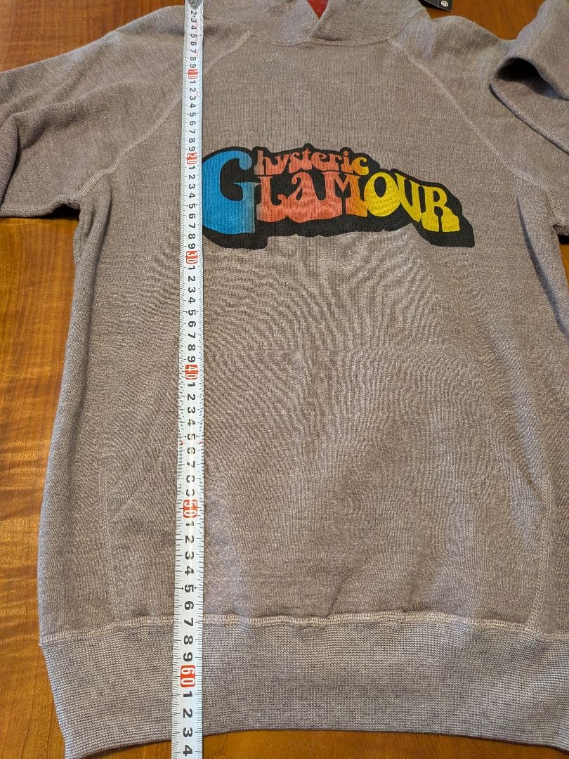 ヒステリックグラマー　パーカー　グレー