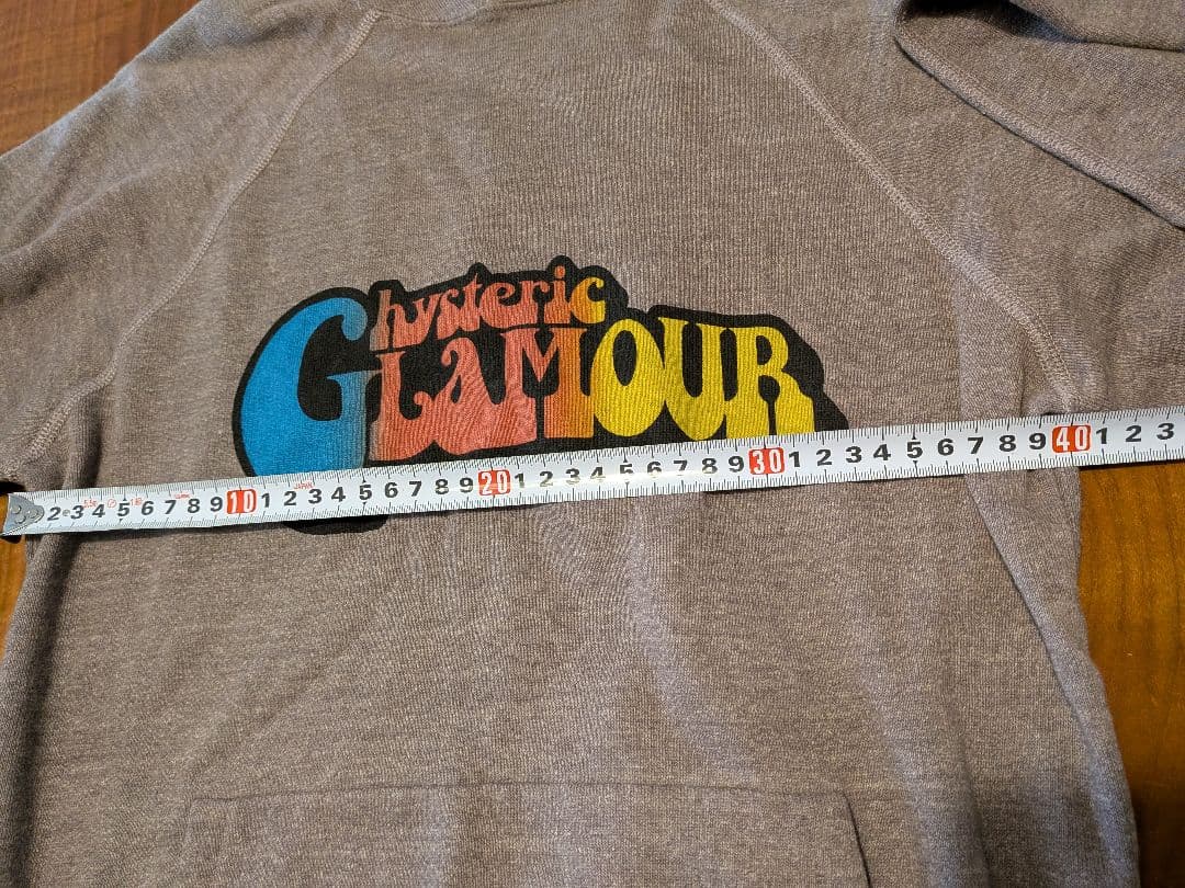 ヒステリックグラマー　パーカー　グレー