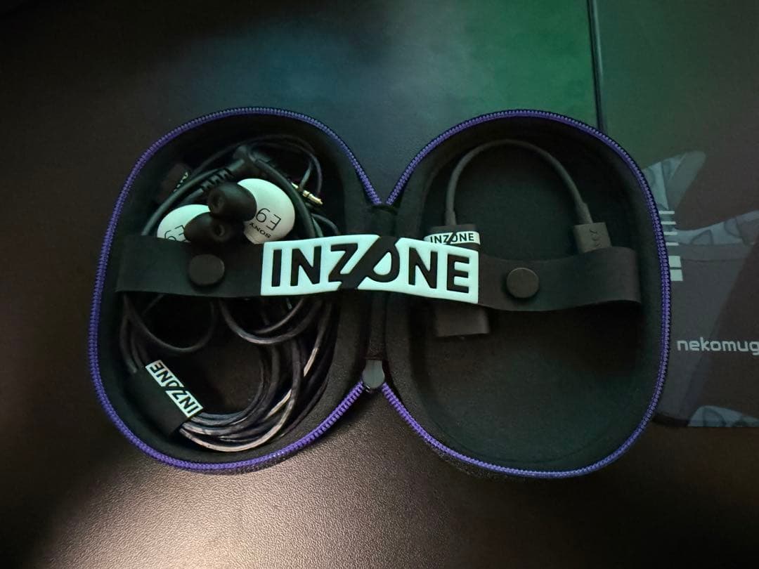 【美品】ソニー(SONY) ゲーミングイヤホン INZONE E9（ホワイト）