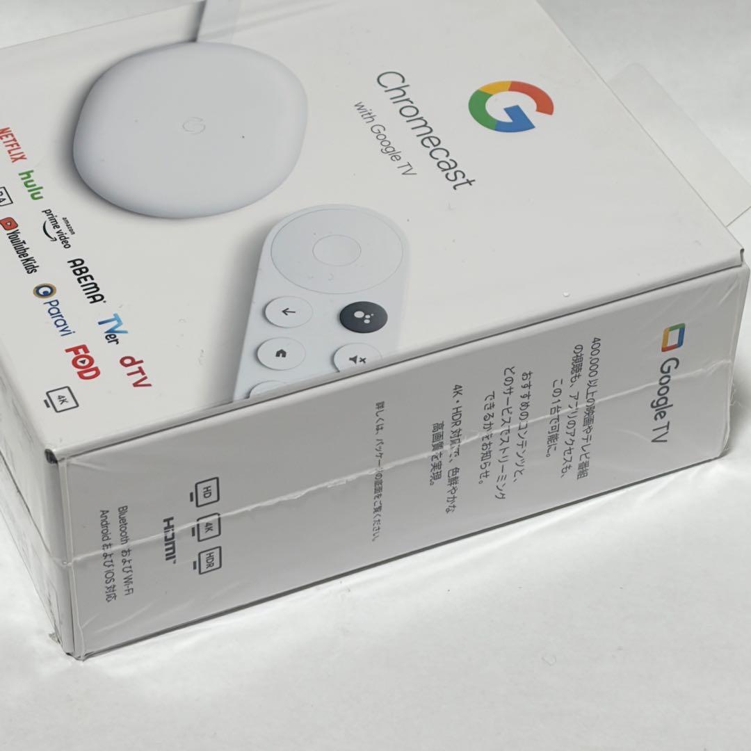 新品 Google Chromecast with Google TV 4K