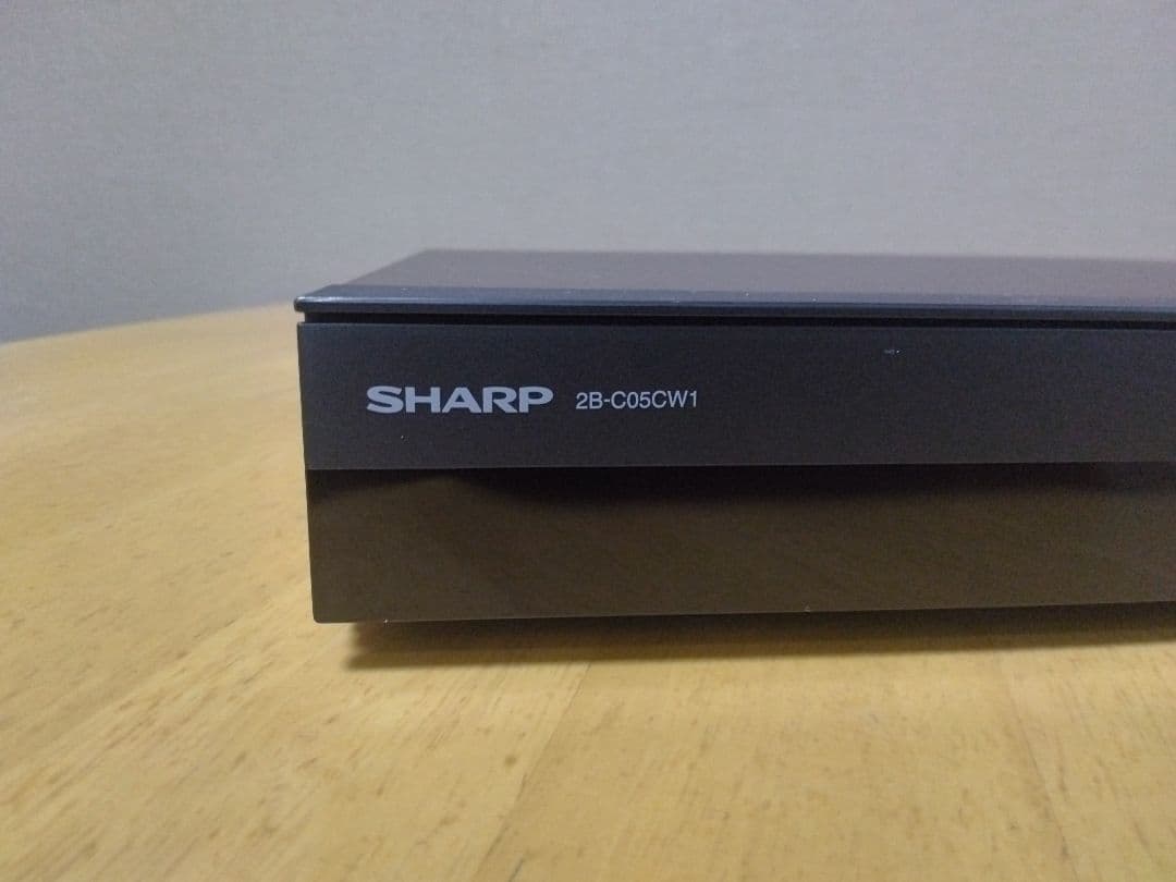 みゅうさん専用です！　SHARP ブルーレイレコーダー 2BーC05CW1