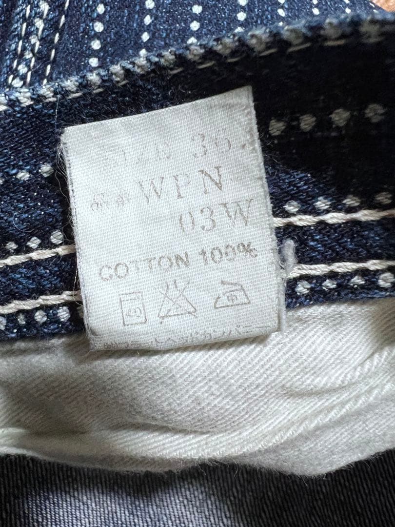 フラットヘッド WPN-03W ウォバッシュペインターパンツ　W36