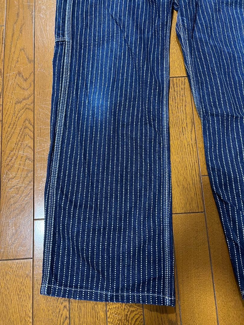 フラットヘッド WPN-03W ウォバッシュペインターパンツ　W36